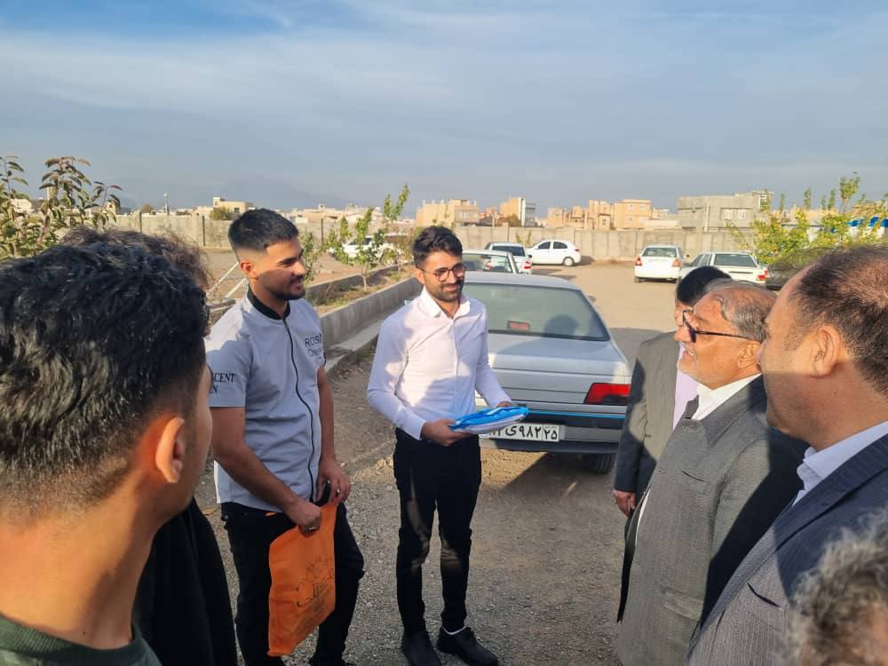 حضور فرماندار در خوابگاه دانشجویی دانشکده علوم پزشکی خوی