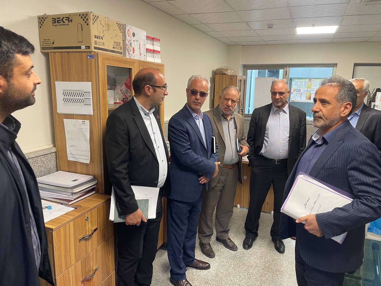 آلبوم تصویری/ بازدید معاون امنیتی و انتظامی استاندار آذربایجان غربی و فرماندار ویژه خوی از پایانه مرز رازی