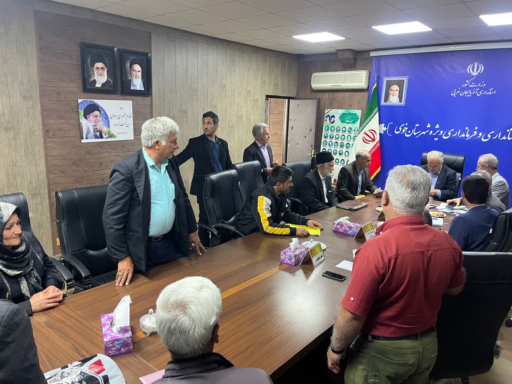 برگزاری ملاقات مردمی فرماندار ویژه شهرستان خوی