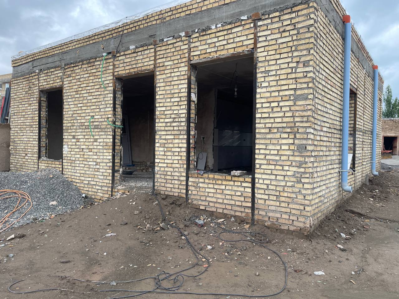 مدیریت انقلابی و بازسازی جهادی مناطق زلزله روستای چاوشقلی