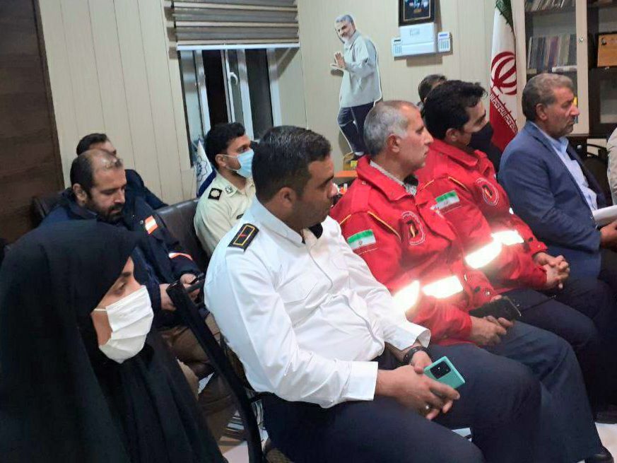 جلسه ستاد مدیریت بحران در شهر دیزج دیز به ریاست فرماندار خوی