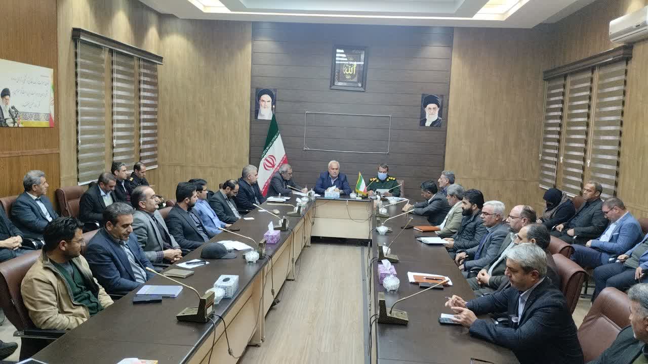 جلسه ستاد مدیریت بحران شهرستان برگزار شد