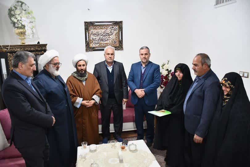 دیدار با خانواده معظم پاسدار شهید محرم رستم زاده