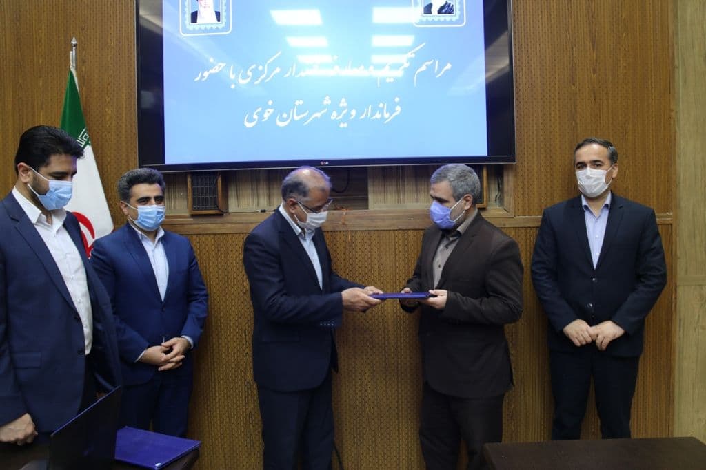 برگزاری مراسم تکریم و معارفه بخشدار مرکزی شهرستان خوی