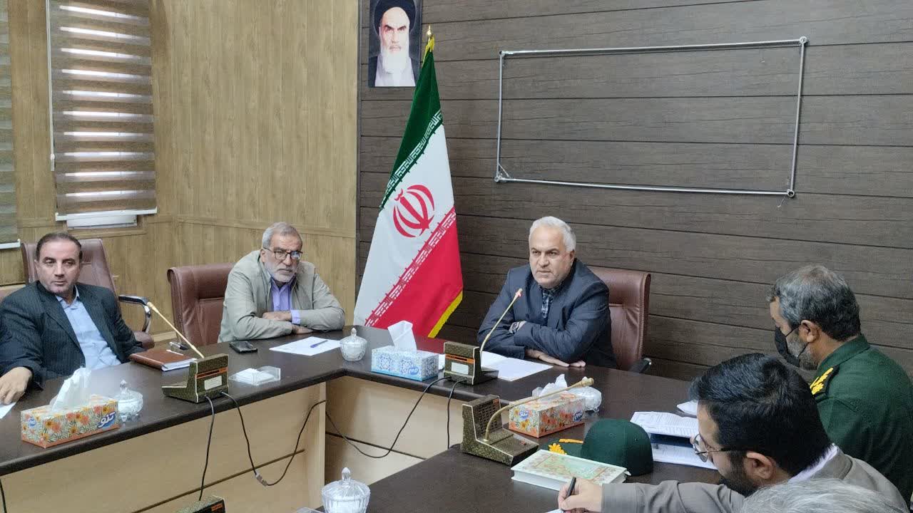جلسه شورای پدافند غیر عامل شهرستان امروز برگزار شد