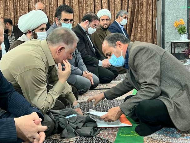 نهمین شب از برنامه ملاقات مردمی " هر شب یک مسجد "