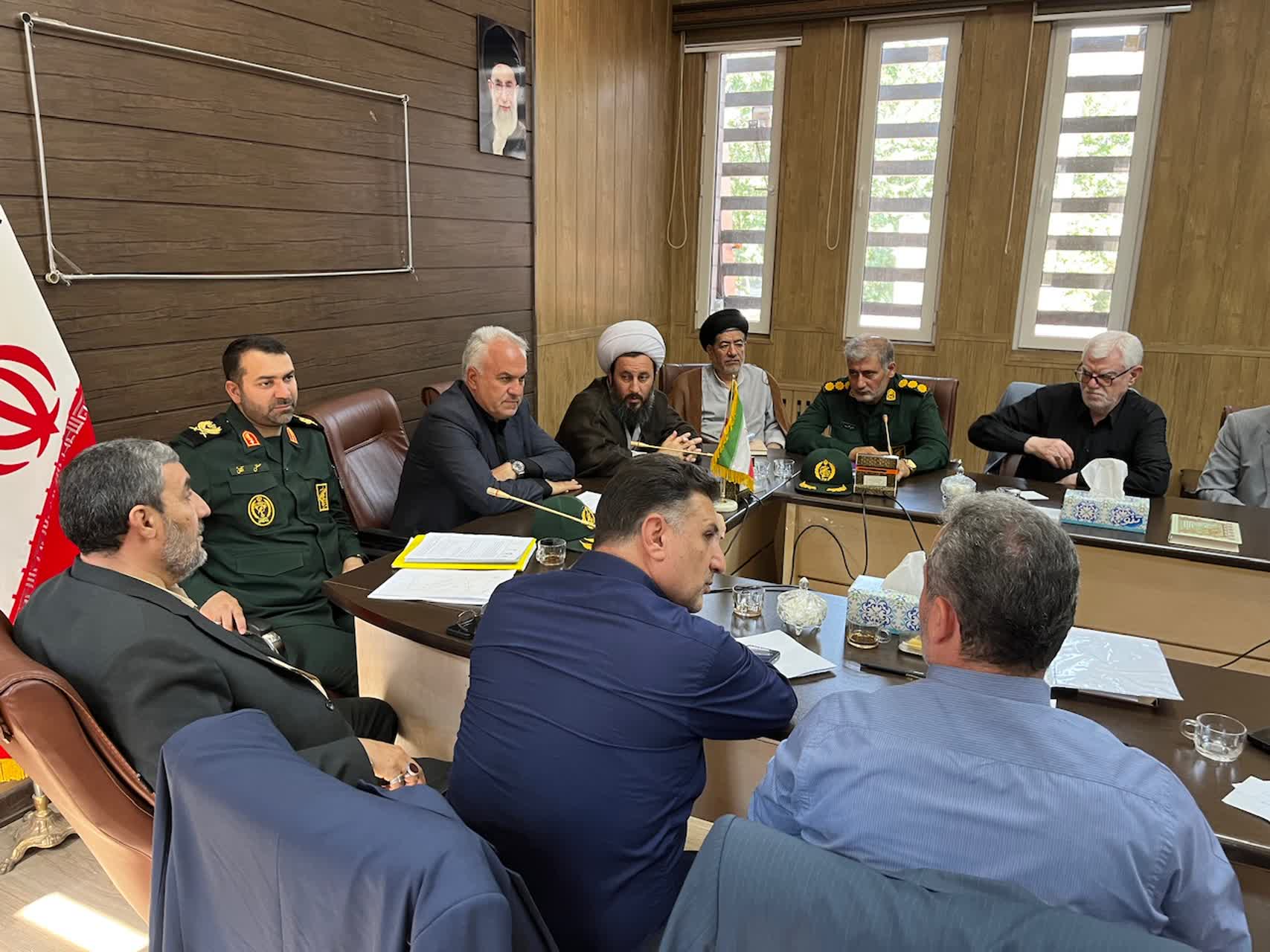 جلسه بررسی احداث باغموزه دفاع مقدس خوی برگزار شد