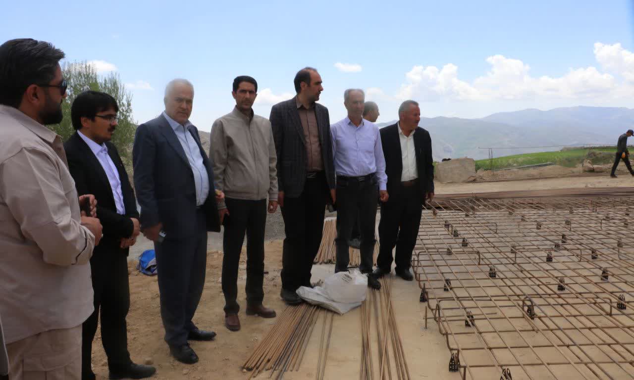 بازدید میدانی سرپرست فرمانداری خوی از پروژههای عمرانی بخش قطور