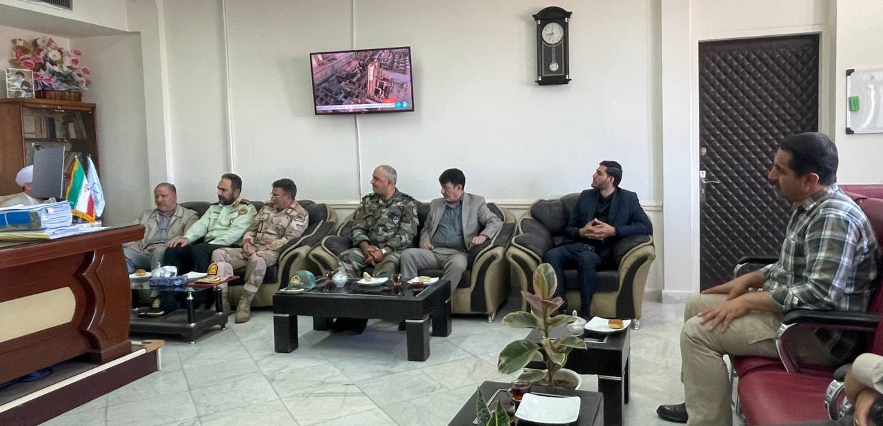 دیدار فرماندار با رئیس حوزه قضایی و دادستان خوی