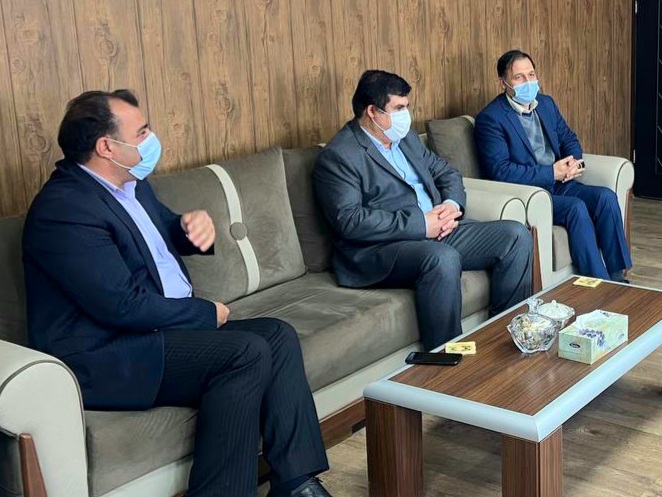 دیدار مدیر کل دفتر بازرسی، ارزیابی عملکرد و پاسخگویی به شکایات وزارت بهداشت و درمان با سرپرست فرمانداری ویژه شهرستان خوی