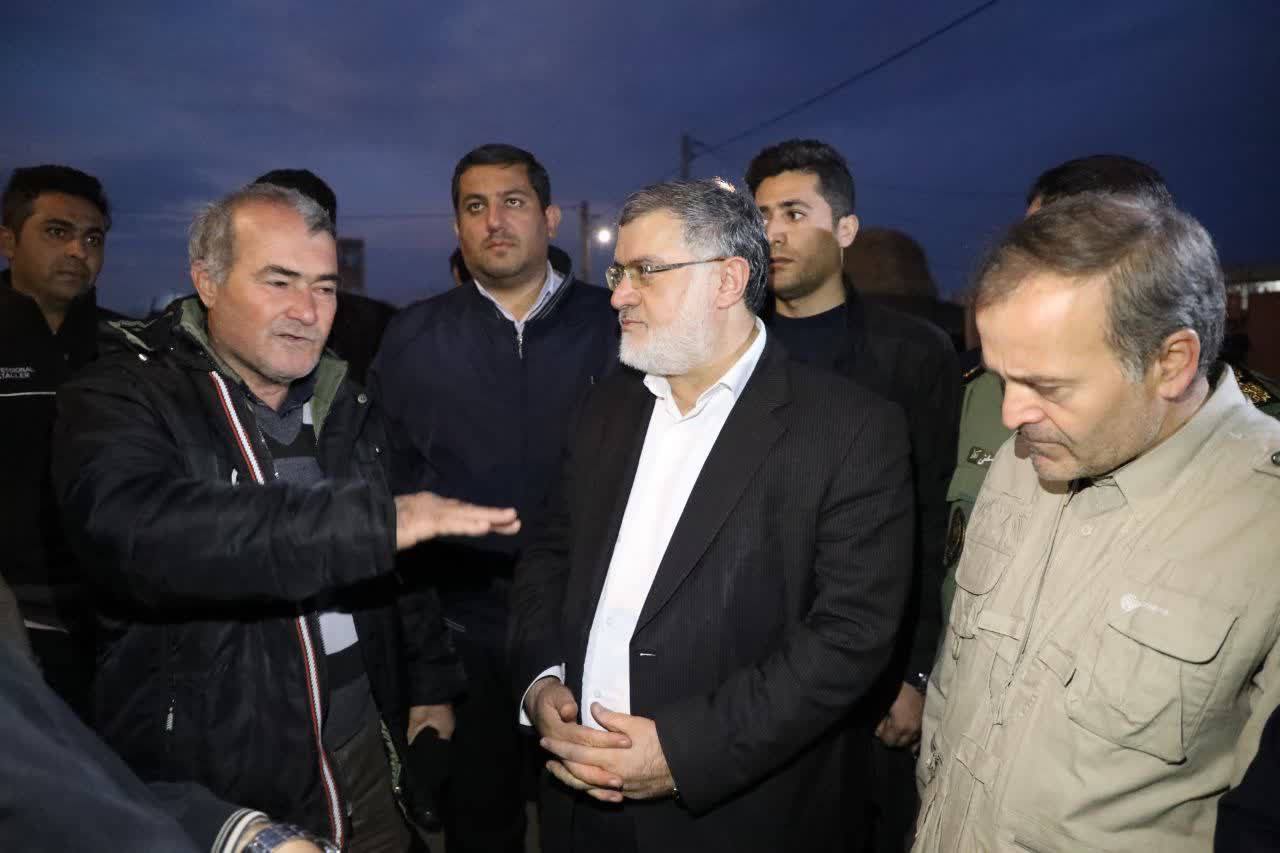 آلبوم تصویری / بازدید میدانی استاندار آذربایجانغربی از روند بازسازی مناطق زلزلهزده خوی