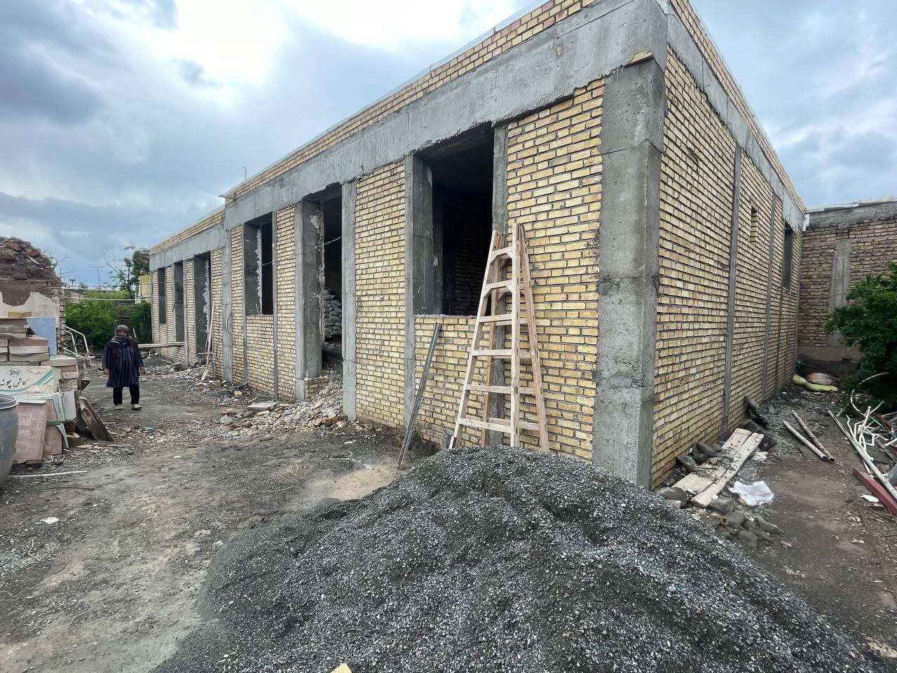 مدیریت انقلابی و بازسازی جهادی مناطق زلزله روستای چاوشقلی