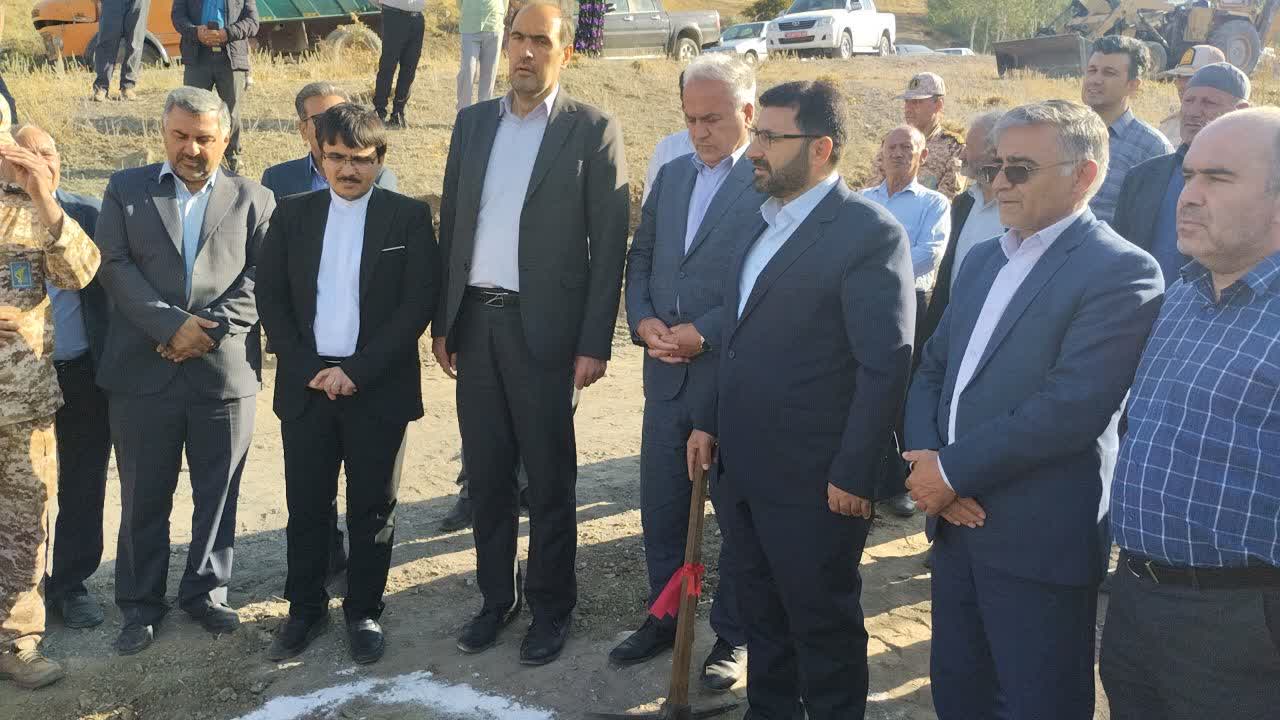 کلنگزنی پروژه آبرسانی روستای قشلاق تاریمیش قطور