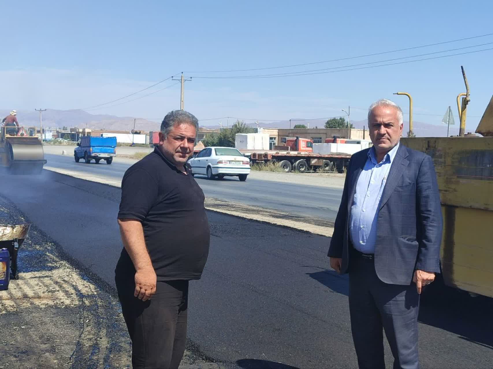 بازدید سرزده فرماندار ویژه خوی از پروژه سهراهی ایواوغلی