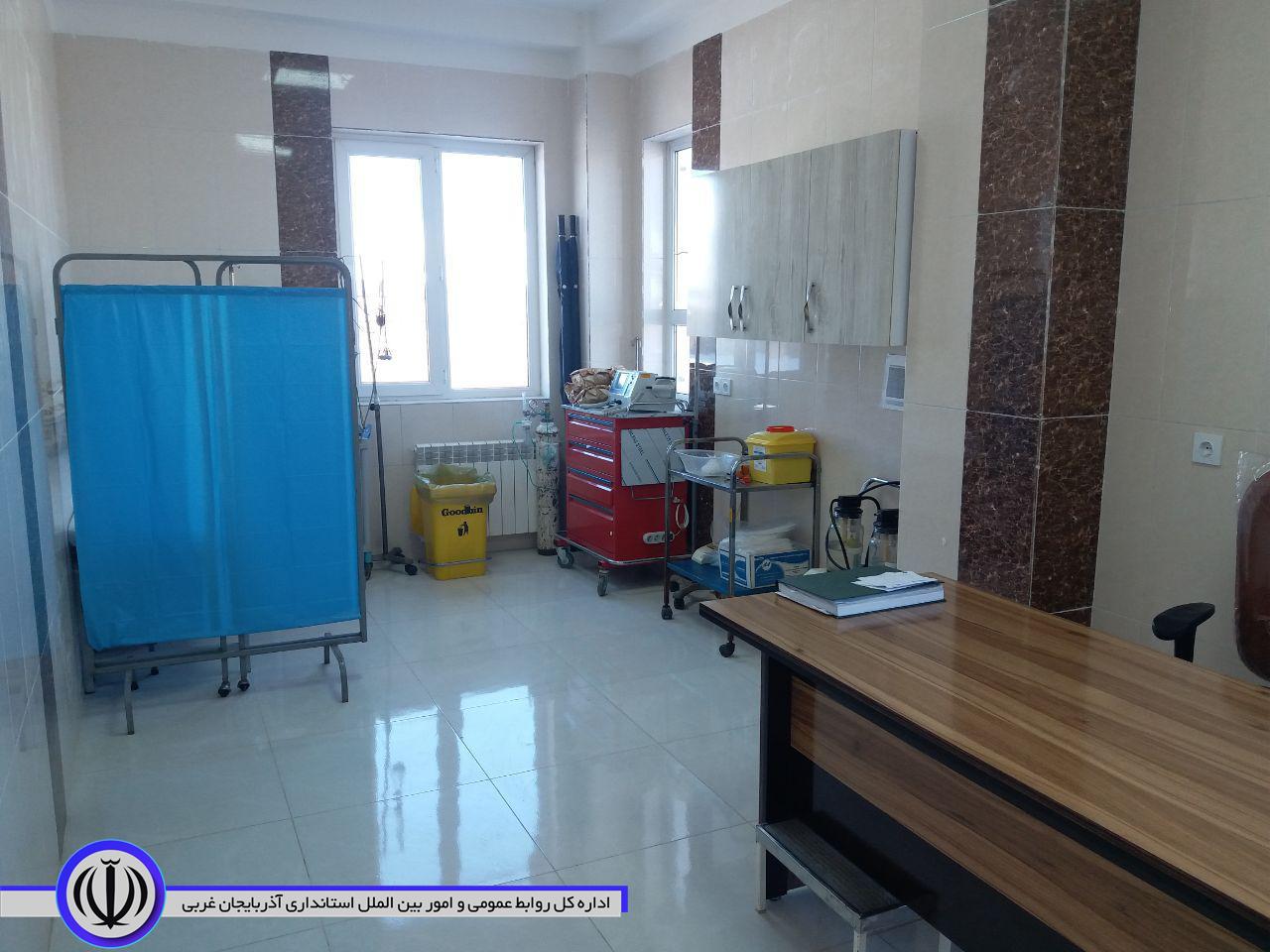 در پنجمین روز از برنامه های دهه فجر شهرستان خوی : افتتاح مرکز خدمات جامع سلامت شهری و روستائی در بخش صفائیه