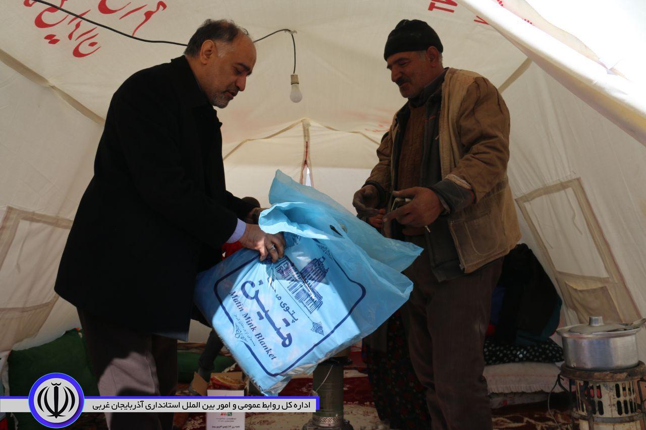 بازدید فرماندار شهرستان خوی از روستاهای قطور