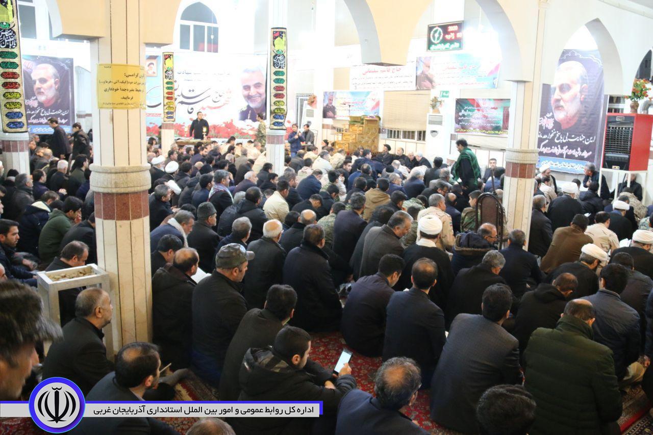 برگزاری مراسم بزرگداشت و گرامیداشت شهادت سردار سپهبد شهید قاسم سلیمانی در شهرستان خوی