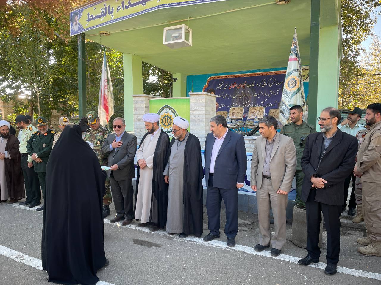 برگزاری مراسم صبحگاه مشترک نیروهای مسلح در خوی