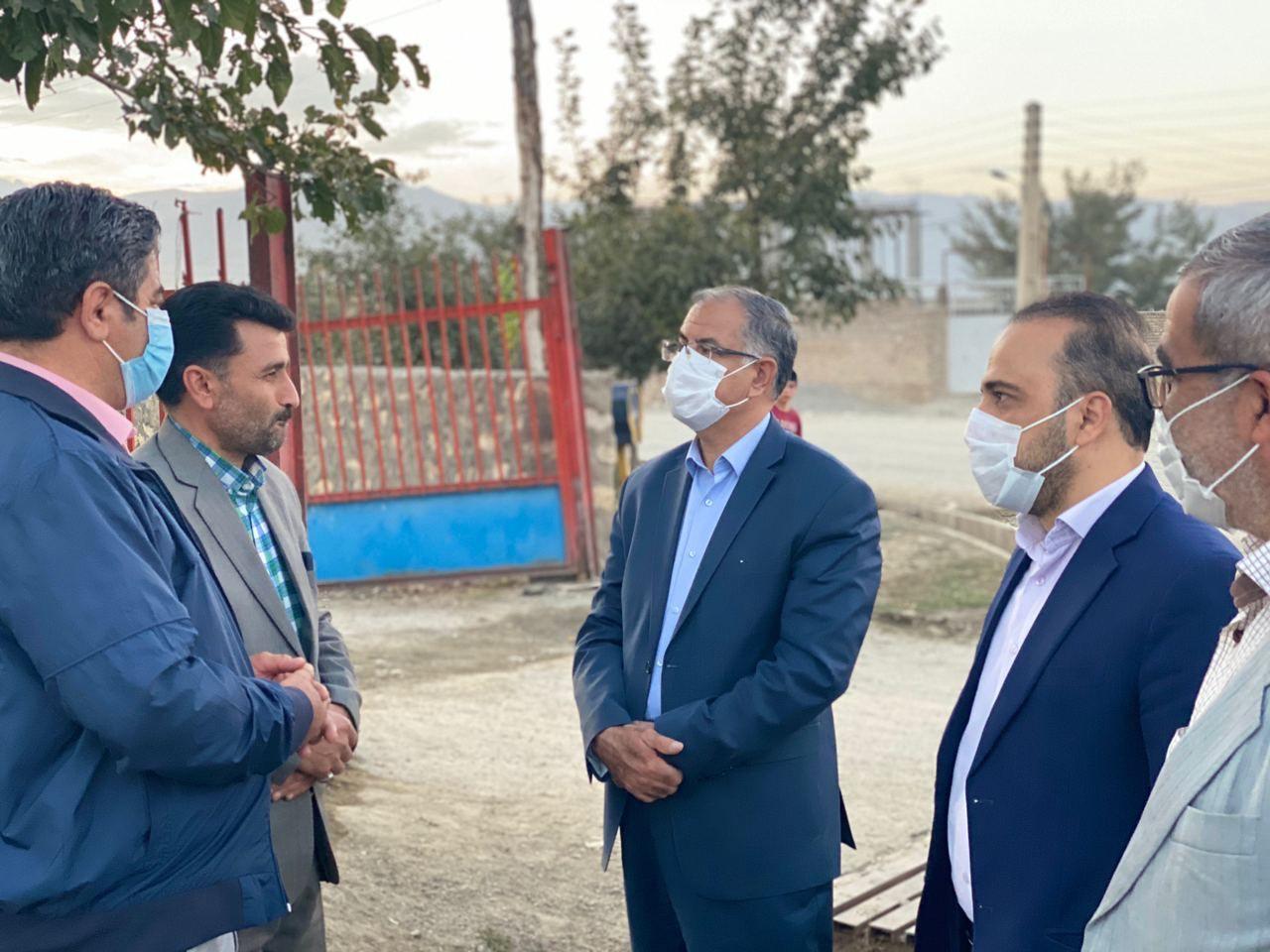 دیدار فرماندار شهرستان خوی با اهالی روستای وار
