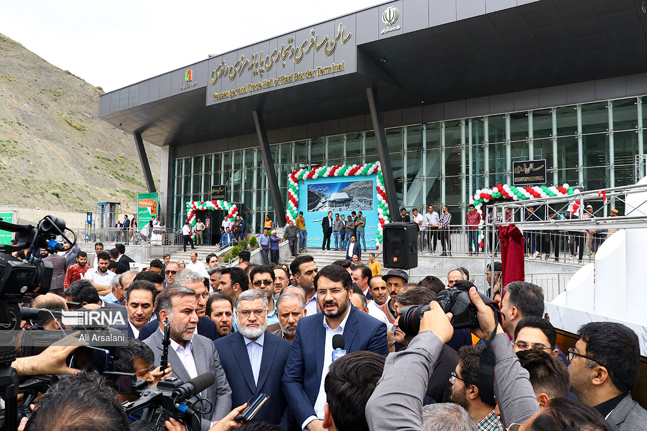 آلبوم تصویری/ سفر وزیر راه شهر سازی به خوی