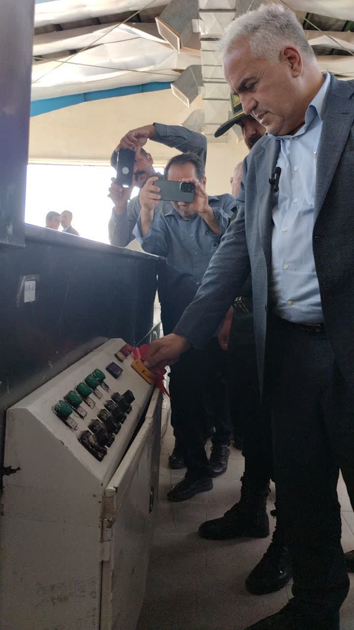 آغاز به‌کار کارخانه بسته‌بندی گل‌دانه خوی