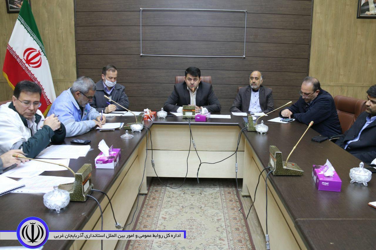 برگزاری جلسه ستاد هماهنگی و فرماندهی عملیات پاسخ به بحران شهرستان خوی