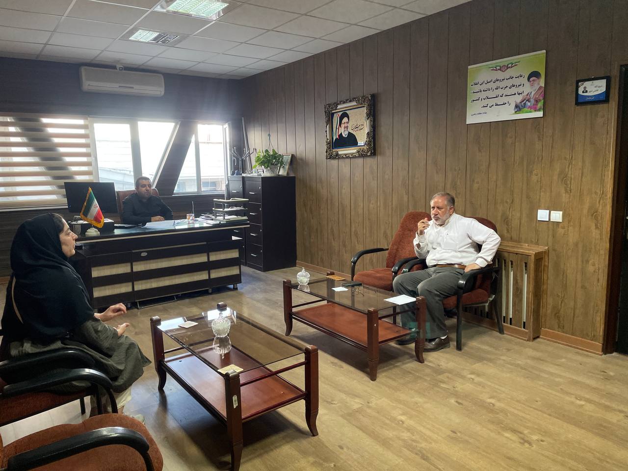 برگزاری ملاقات مردمی فرماندارخوی