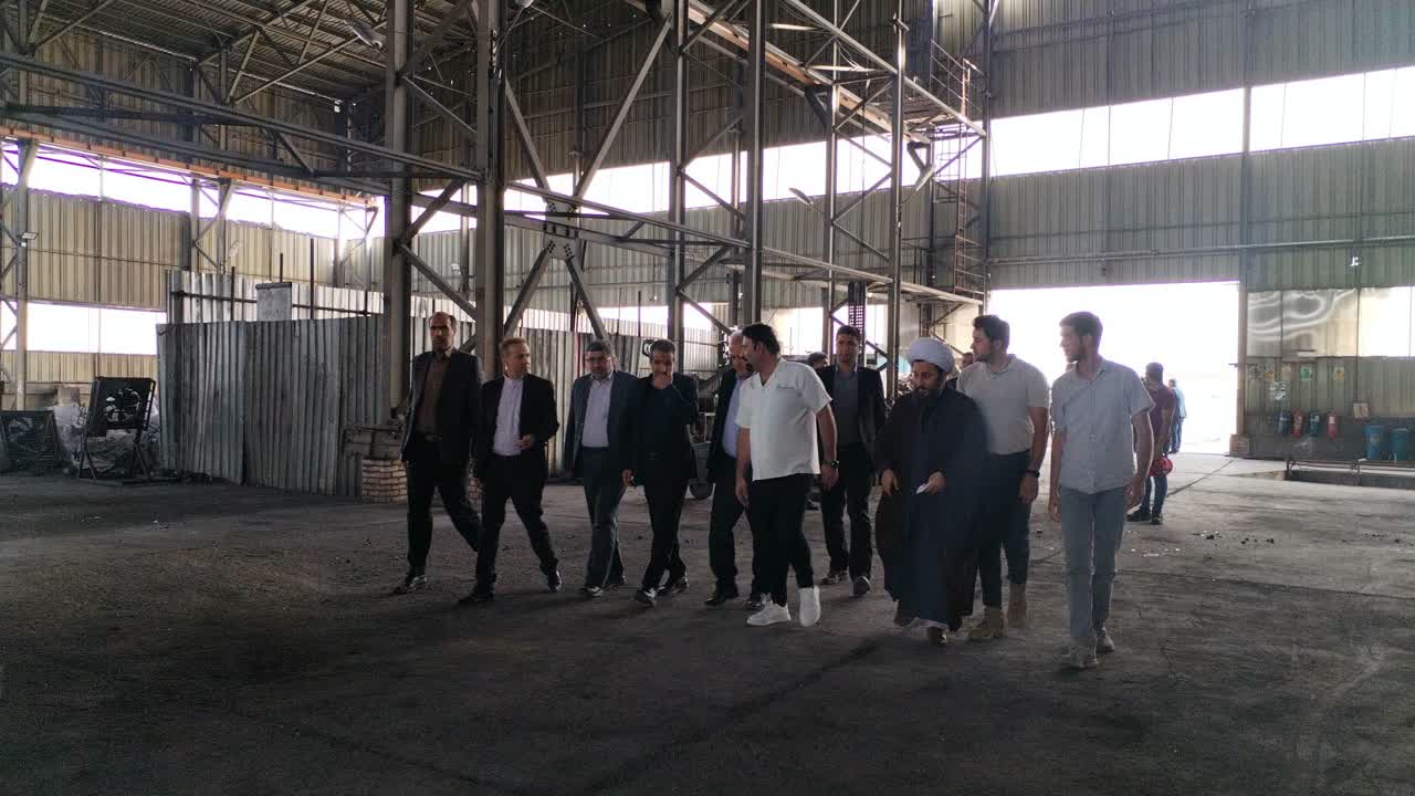 سفر معاون وزیر و مدیرعامل سازمان صنایع کوچک و شهرکهای صنعتی ایران به شهرستان خوی