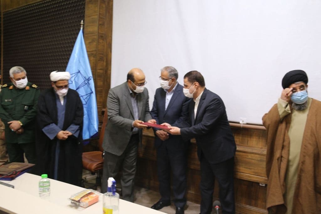 معرفی رئیس جدید حوزه قضایی شهرستان خوی