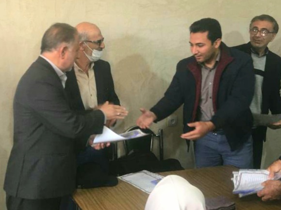 تجلیل فرماندار خوی از فرهنگیان بخش قطور
