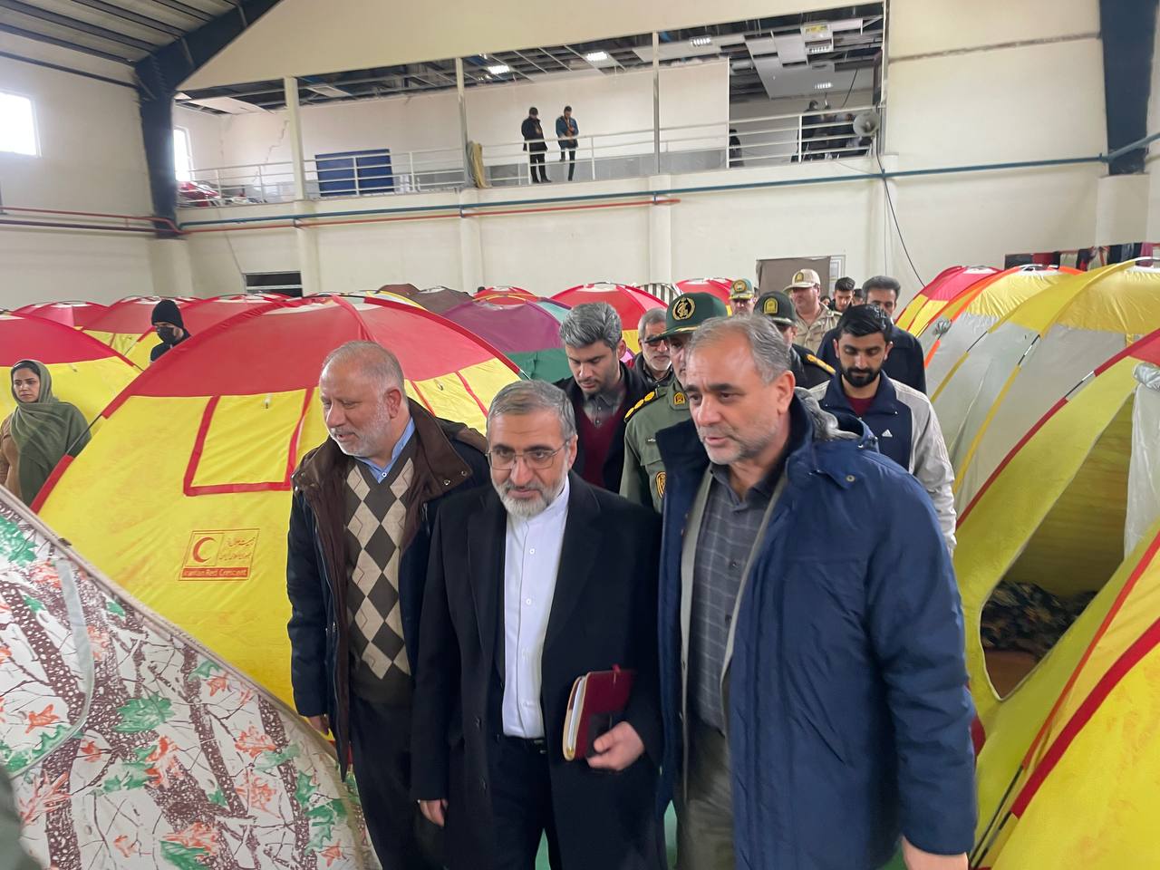 آلبوم تصویری/ بازدید رئیس دفتر رئیس جمهور از مناطق زلزله زده شهرستان خوی
