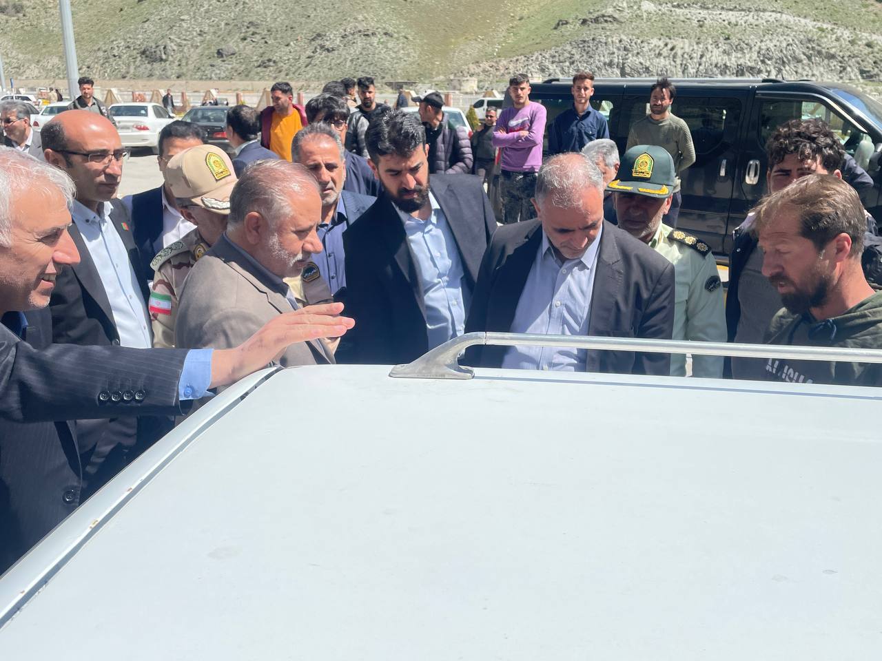آلبوم تصویری/ بازدید معاون امنیتی و انتظامی استاندار آذربایجان غربی و فرماندار ویژه خوی از پایانه مرز رازی