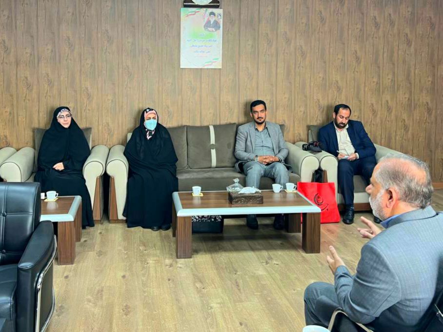 دیدار مدیر کل کانون پرورش فکری کودکان و نوجوانان آذربایجان غربی با فرماندار ویژه شهرستان خوی