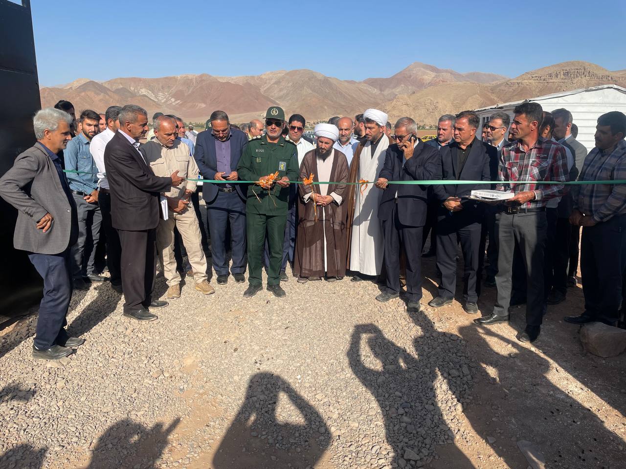 افتتاح و آغاز عملیات اجرایی 6 طرح عمرانی، کشاورزی و خدماتی در خوی