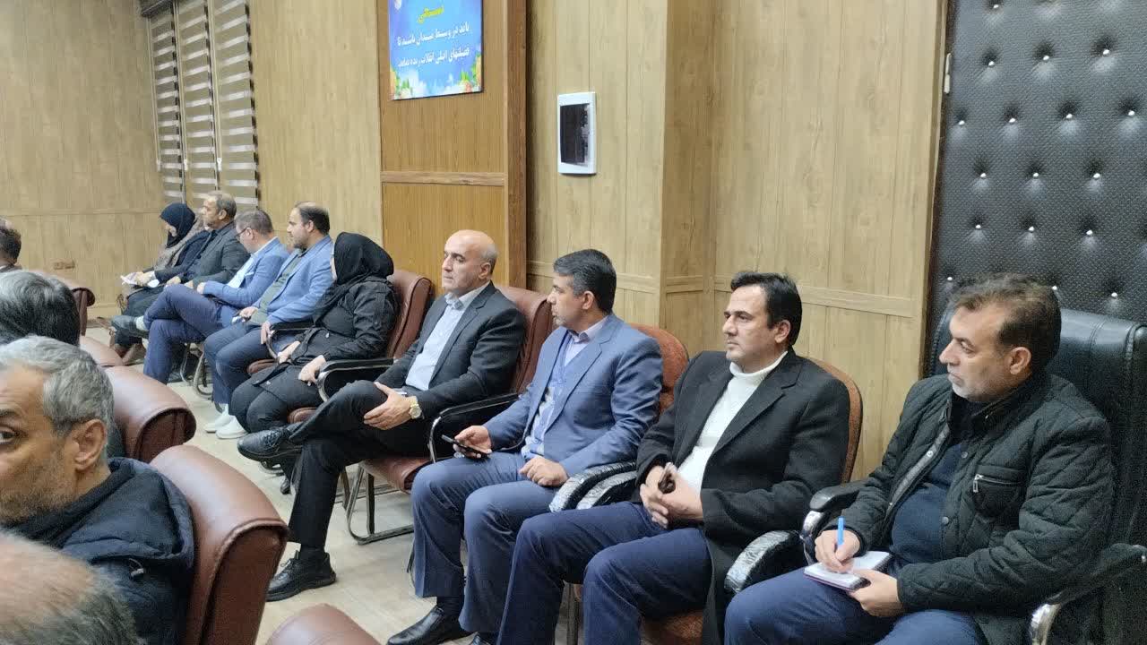 جلسه ستاد مدیریت بحران شهرستان برگزار شد
