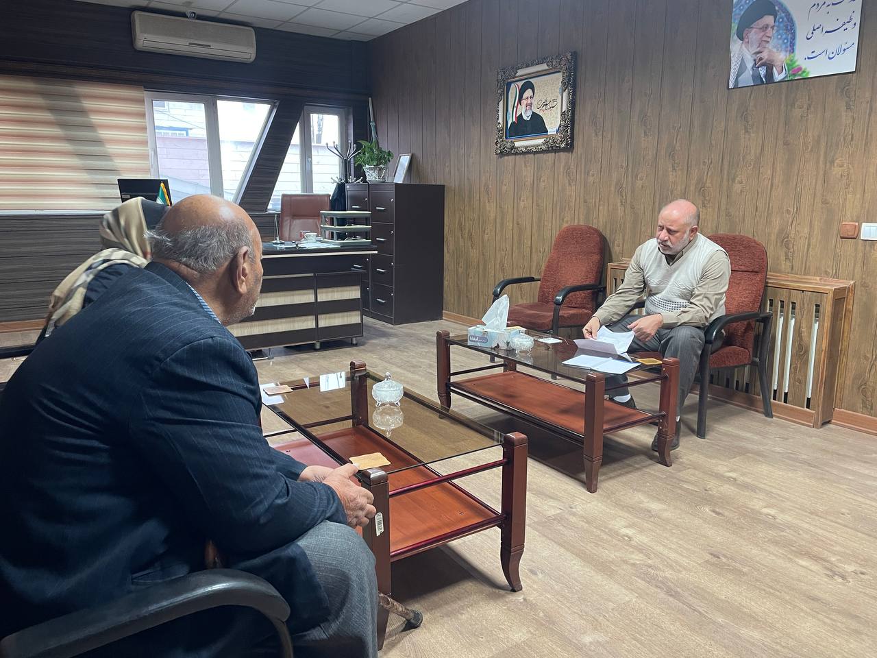 برگزاری ملاقات مردمی فرماندارخوی