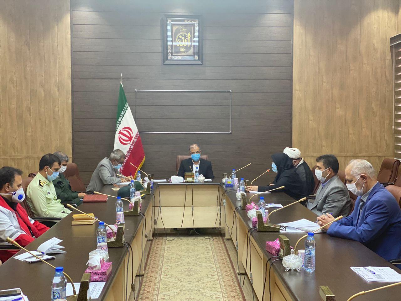 برگزاری جلسه ستاد پیشگیری از کرونا ویروس شهرستان خوی