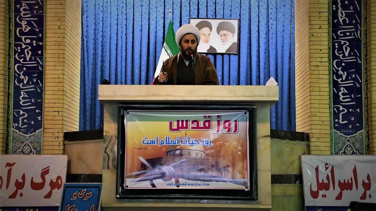 راهپیمایی روز قدس در خوی