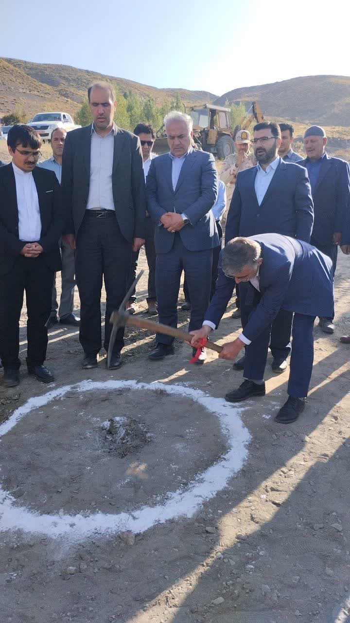 کلنگزنی پروژه آبرسانی روستای قشلاق تاریمیش قطور