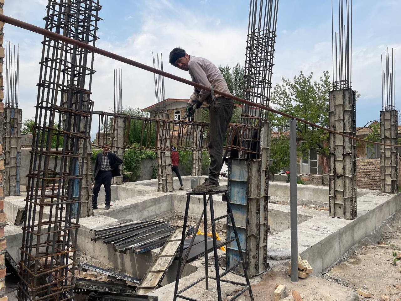 آلبوم تصویری/ مدیریت انقلابی و بازسازی جهادی مناطق زلزله روستای شیرین کندی