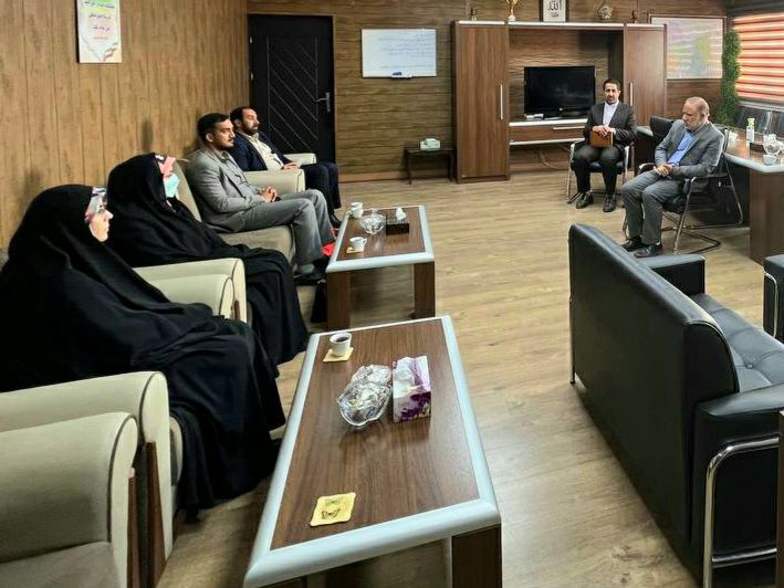 دیدار مدیر کل کانون پرورش فکری کودکان و نوجوانان آذربایجان غربی با فرماندار ویژه شهرستان خوی