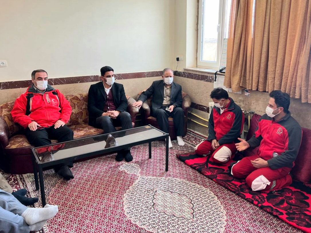 بازدید سرپرست فرمانداری ویژه شهرستان خوی از پلیس راه و پایگاه امداد و نجات جاده ای