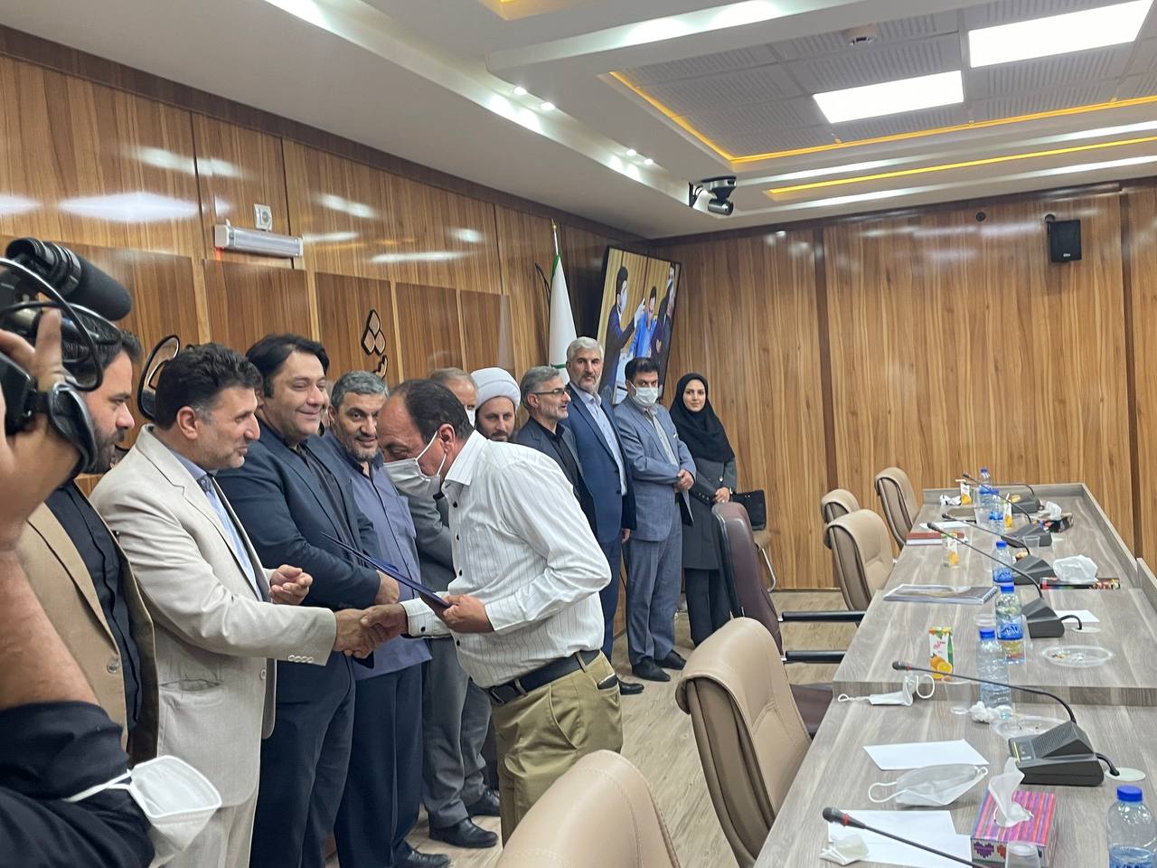 برگزاری مراسم تجلیل از خبرنگاران و اصحاب رسانه خوی
