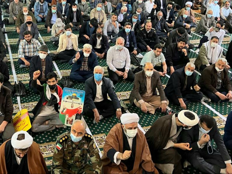 برگزاری آیین عبادی سیاسی نماز جمعه همزمان با روز جهانی قدس