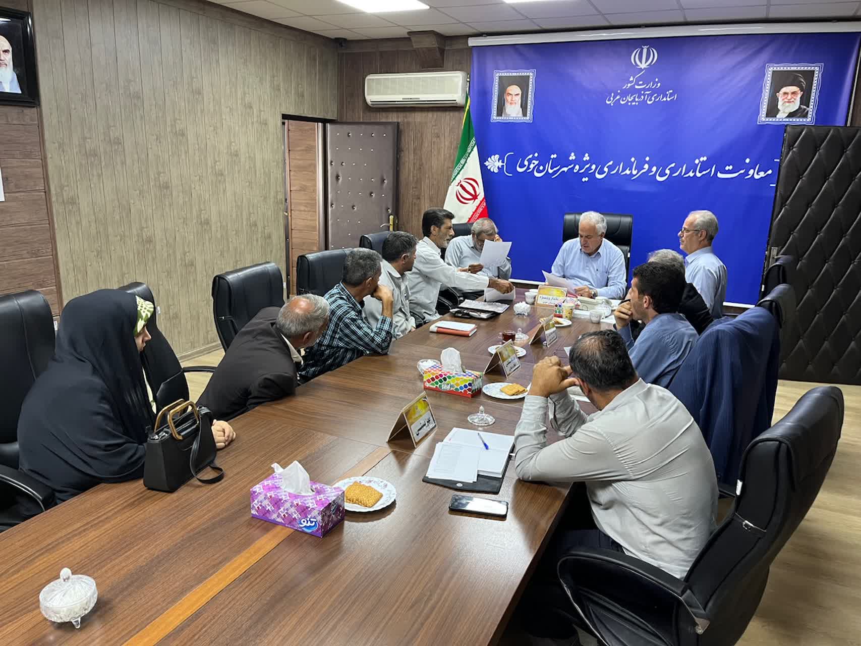 برگزاری ملاقات مردمی فرماندار ویژه شهرستان خوی