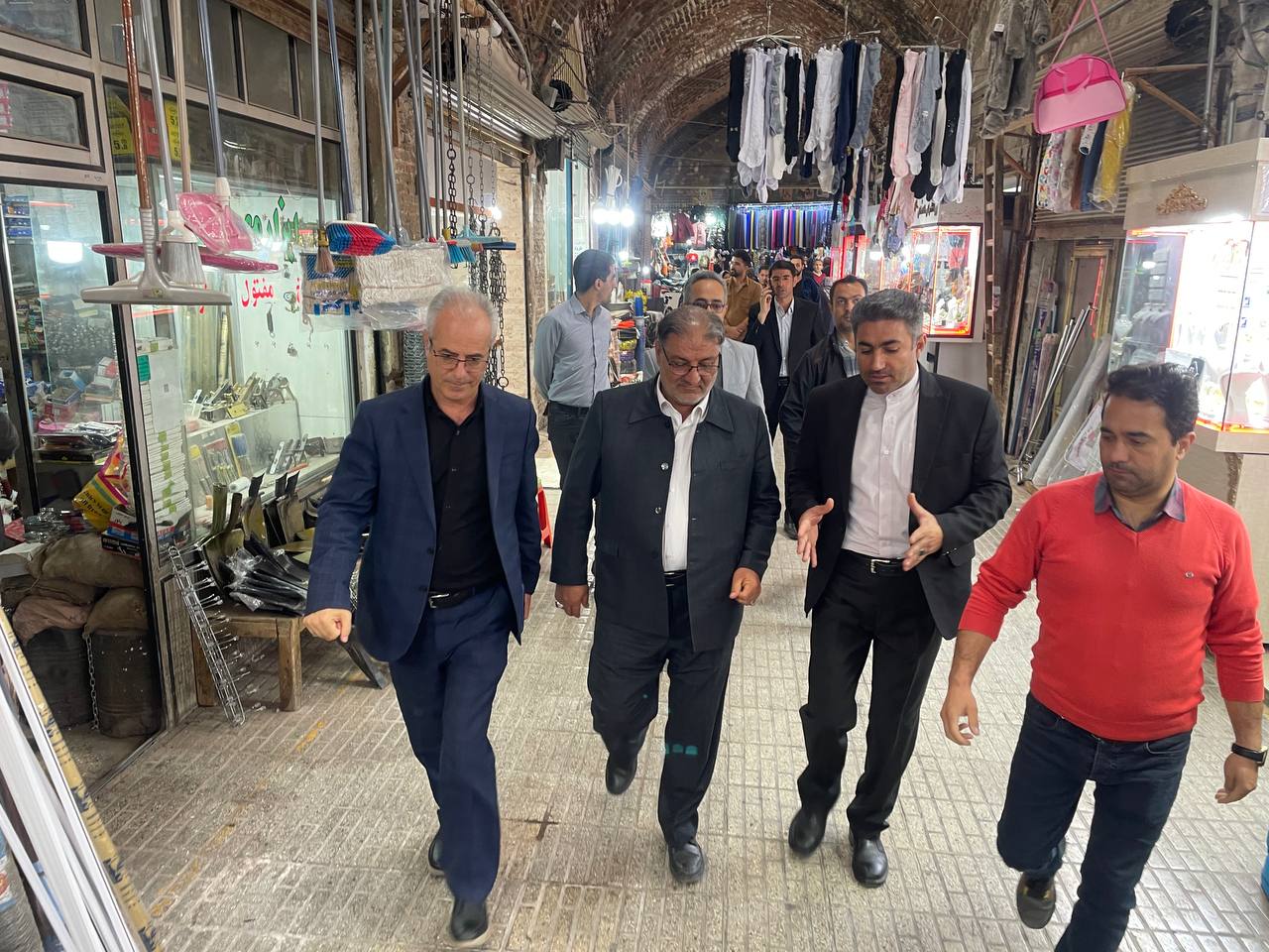 بازدید فرماندار از مجموعه بازار تاریخی و سنتی خوی