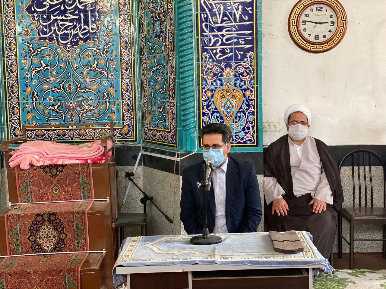 برگزاری جلسه توجیهی هیآت های عزاداری بخش فیرورق باحضور سرپرست فرمانداری شهرستان خوی