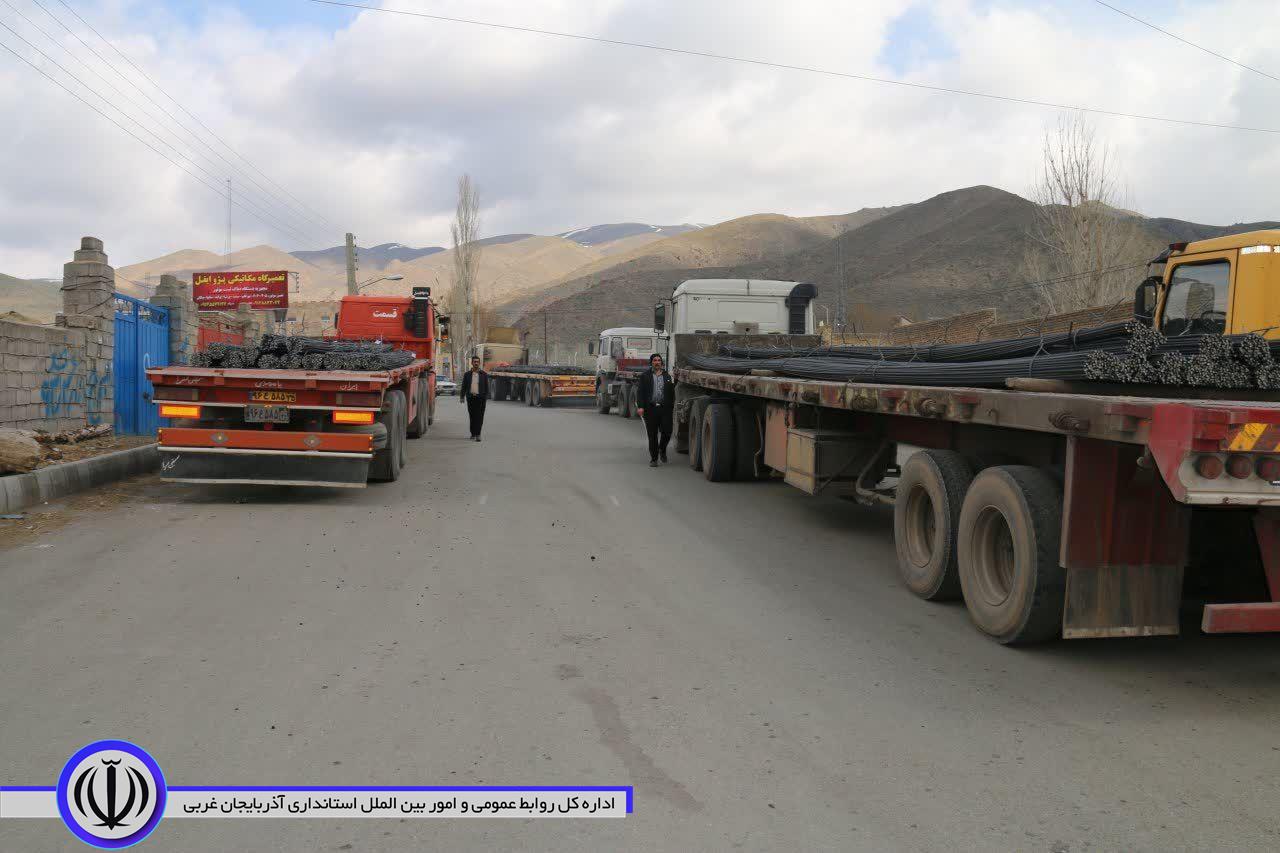 بازدید فرماندار شهرستان خوی از روند احداث و بازسازی واحدهای مسکونی تخریب شده بخش قطور