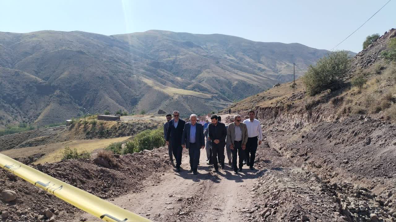 بررسی مسائل و مشکلات بخش فیرورق با حضور سرپرست فرمانداری خوی