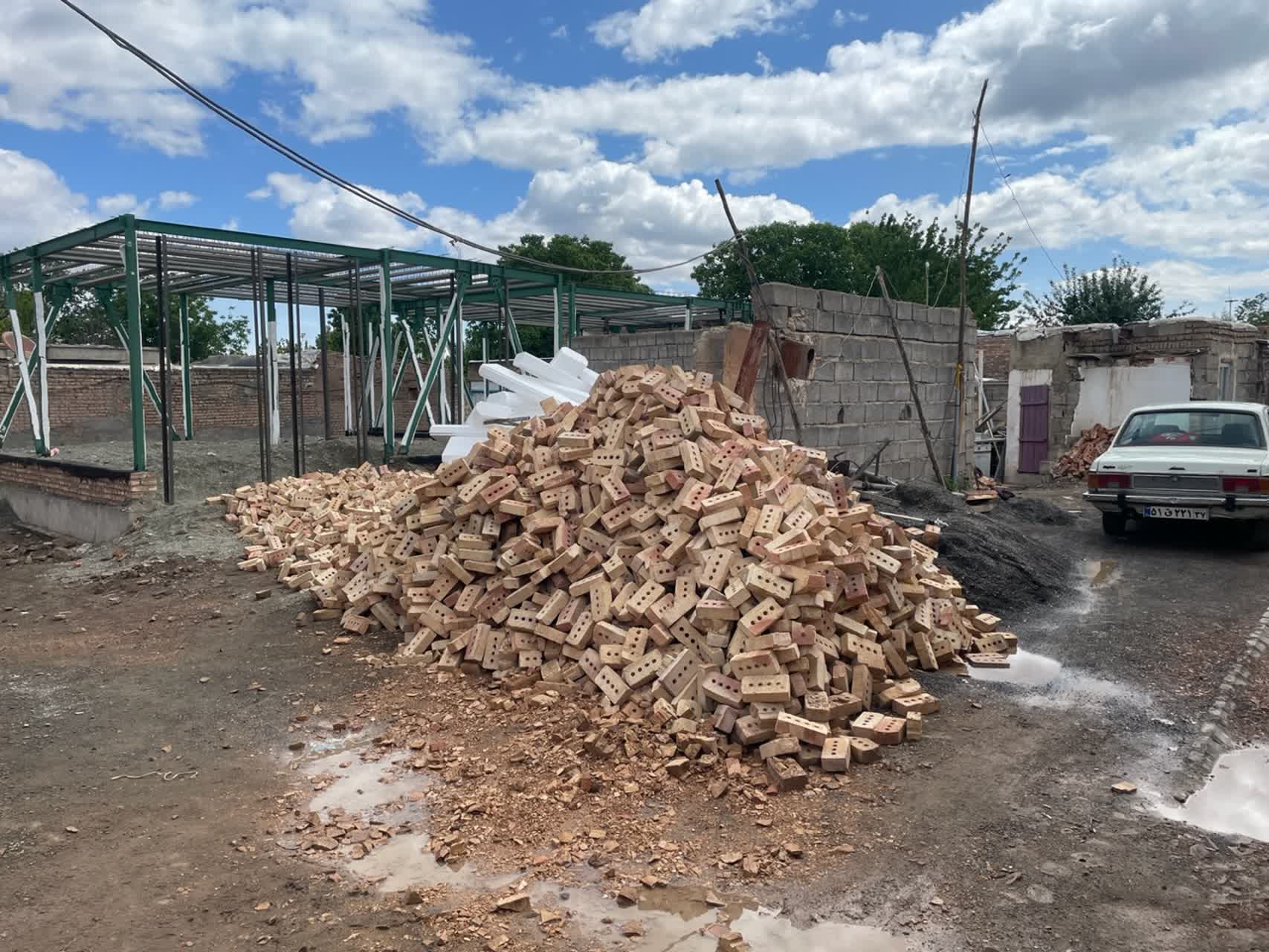 مدیریت انقلابی و بازسازی جهادی مناطق زلزله زده روستای پیرموسی